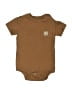 Carhartt Brown Short Sleeve Henley 6-9 MO / 9 MO - photo 1