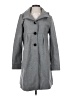 Donna Karan New York Gray Wool Coat Size 8 - photo 1