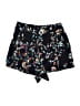 Olivaceous Floral Black Shorts Size M - photo 1