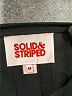 Solid & Striped Black Blue Short Sleeve Top Size M - photo 7