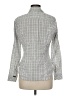 Express Houndstooth Gray Long Sleeve Button-Down Shirt Size M - photo 2
