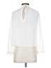 MNG Suit Ivory Long Sleeve Blouse Size 2 - photo 2
