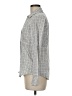 Express Houndstooth Gray Long Sleeve Button-Down Shirt Size M - photo 5