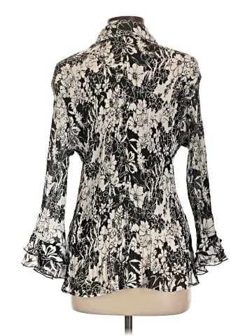 Essentials by Milano Long Sleeve Blouse (view 2)