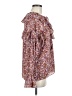 J.Crew 100% Polyester Brown 3/4 Sleeve Blouse Size M - photo 4