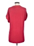 Pleione 100% Polyester Red Short Sleeve Blouse Size S - photo 2