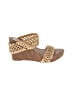 C established 1946 Gold Wedges Size 10 - photo 1