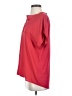 Pleione 100% Polyester Red Short Sleeve Blouse Size S - photo 5