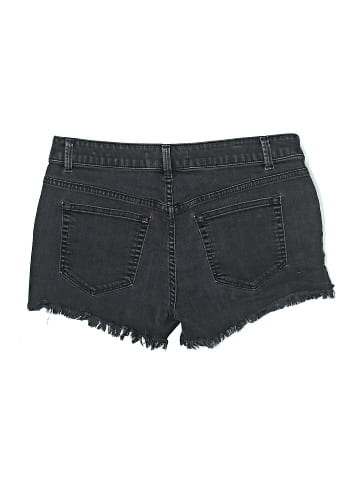 Velvet Denim Shorts (view 2)