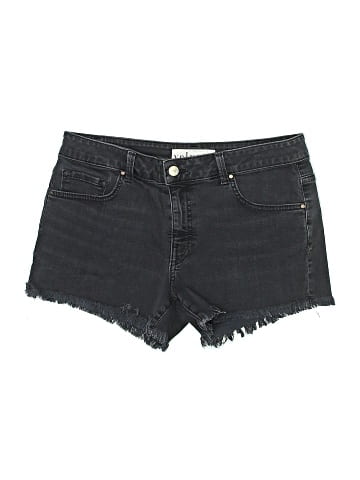 Velvet Denim Shorts (view 1)