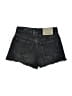 Zara Black Denim Shorts Size 7 - photo 2