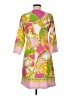 Barbara Gerwit Print Pink Casual Dress Size M - photo 2