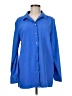 Travelsmith 100% Polyester Blue 3/4 Sleeve Blouse Size M - photo 1