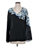 The Limited 100% Polyester Black Long Sleeve Blouse Size M - photo 1