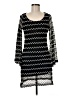 Mechant Chevron-herringbone Black Casual Dress Size M - photo 1