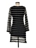 Mechant Chevron-herringbone Black Casual Dress Size M - photo 2
