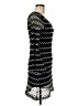 Mechant Chevron-herringbone Black Casual Dress Size M - photo 4