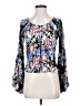 Auguste Blue Long Sleeve Blouse Size 2 - photo 1