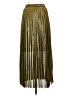 Chartou Metallic Gold Formal Skirt Size S - photo 2