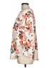 Torrid 100% Polyester Floral Ivory Short Sleeve Blouse Size Lg Plus (0) - photo 5