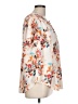 Torrid 100% Polyester Floral Ivory Short Sleeve Blouse Size Lg Plus (0) - photo 4
