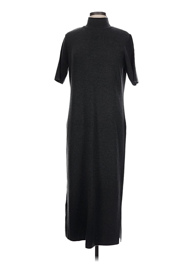 Pre-owned Talbots Wool Dress In Black