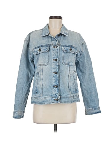 Something Navy Denim Jacket (view 1)