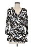 Milano Ivory Long Sleeve Blouse Size M - photo 1
