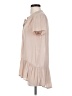 Ro & De 100% Polyester Tan Short Sleeve Blouse Size S - photo 5