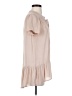 Ro & De 100% Polyester Tan Short Sleeve Blouse Size S - photo 4