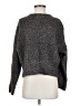 Massimo Dutti Metallic Gray Pullover Sweater Size S - photo 1