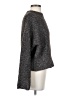 Massimo Dutti Metallic Gray Pullover Sweater Size S - photo 4