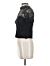 Lucy Paris 100% Polyester Black Short Sleeve Top Size XS - photo 5
