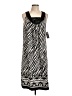 Elementz Animal Print Black Casual Dress Size L - photo 1