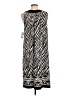 Elementz Animal Print Black Casual Dress Size L - photo 2