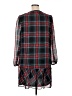 Draper James 100% Polyester Plaid Black Casual Dress Size XL - photo 2