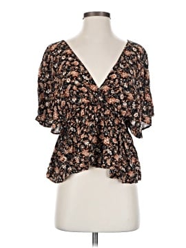 Zara Basic Short Sleeve Blouse