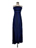 Mossimo Stripes Blue Casual Dress Size M - photo 1
