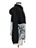 Superdown 100% Polyester Zebra Print Black Zip Up Hoodie Size S - photo 4