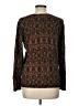 JM Collection Paisley Brown Pullover Sweater Size L - photo 2