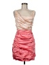 Express Design Studio Color Block Pink Cocktail Dress Size 6 - photo 1