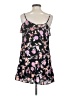 Xhilaration 100% Polyester Floral Black Casual Dress Size XS - photo 2