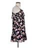Xhilaration 100% Polyester Floral Black Casual Dress Size XS - photo 4