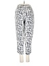J.Crew Factory Store 100% Polyester Animal Print Silver Active Pants Size 00 - photo 2