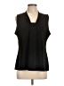 Chico's Black Sleeveless Blouse Size Lg (2) - photo 1