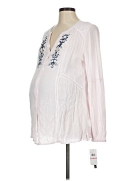Flutter & Kick Long Sleeve Blouse