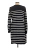 Talbots Stripes Black Casual Dress Size L - photo 2