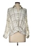Mine Ivory Long Sleeve Blouse Size L - photo 1