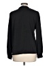 CeCe 100% Polyester Black Long Sleeve Blouse Size L - photo 2