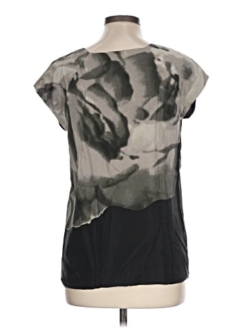 Robert Rodriguez Short Sleeve Silk Top (view 2)